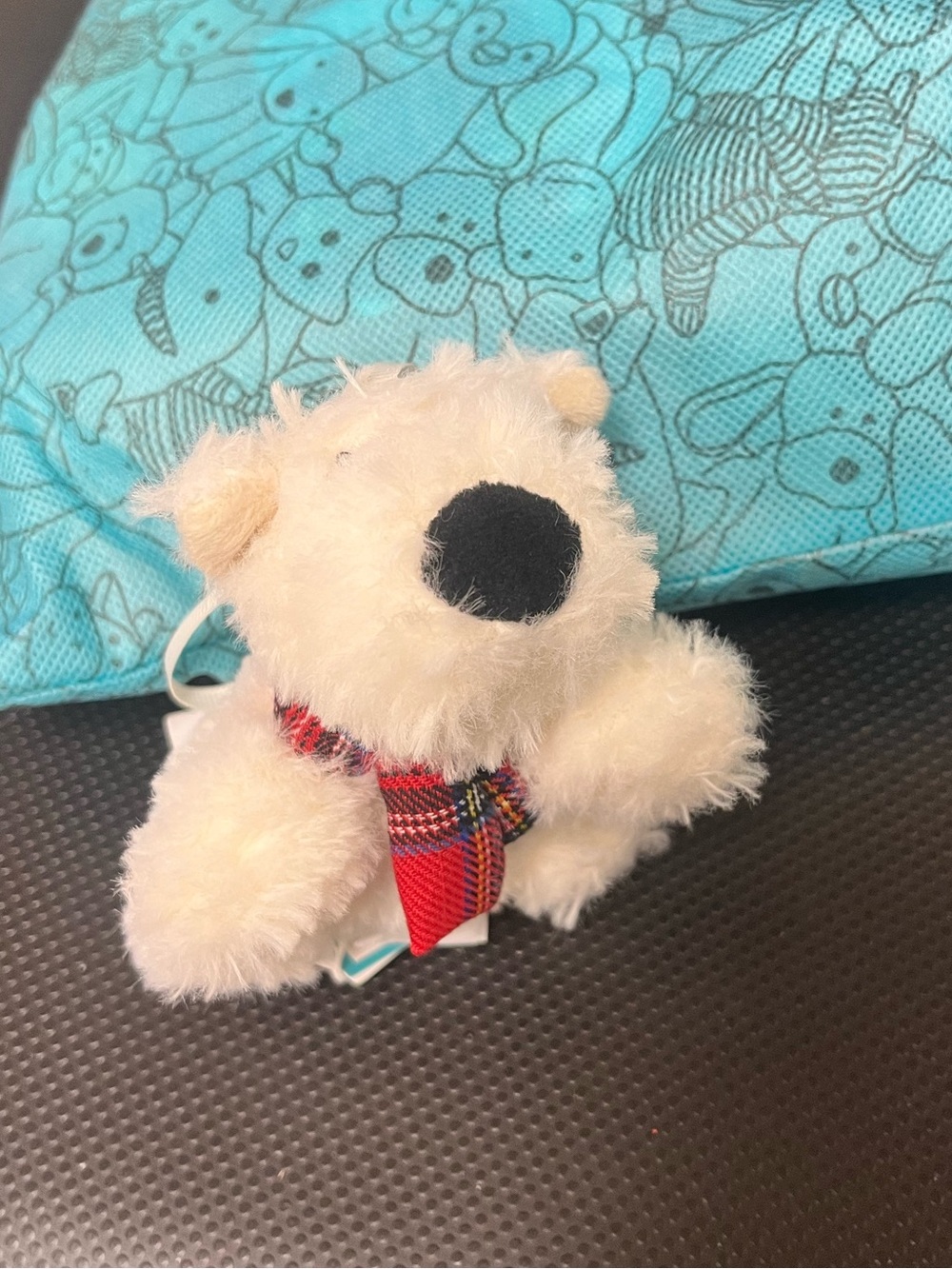 Jellycat MUNRO SCOTTIE DECORATION Dog Red Scarf Ornament New Christmas Tree Gift